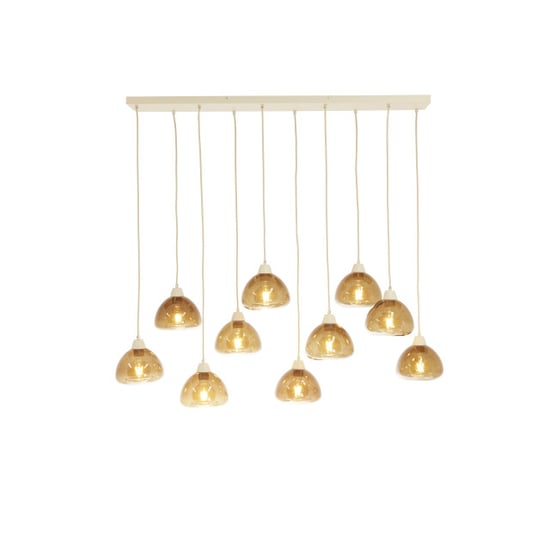 Light & Living hanglamp 10l 120x19x14 cm bisho glas +zand - Image 5
