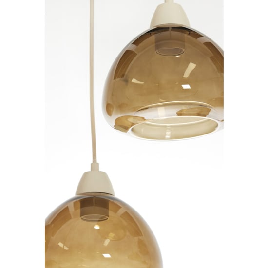 Light & Living hanglamp 10l 120x19x14 cm bisho glas +zand - Image 6