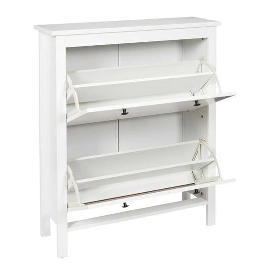 Home Deco Factory Schoenenkast 2 lades schoenen klepkast voor 12 paar - - Image 6
