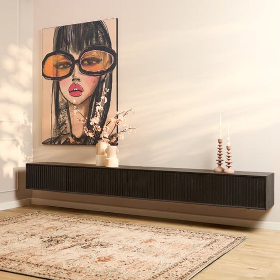 Starfurn zwevend tv meubel madison black 280 cm - Image 1