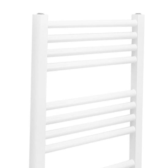 Vtw Living handdoekradiator badkamer met aansluit set en thermostaat 800 - Image 3