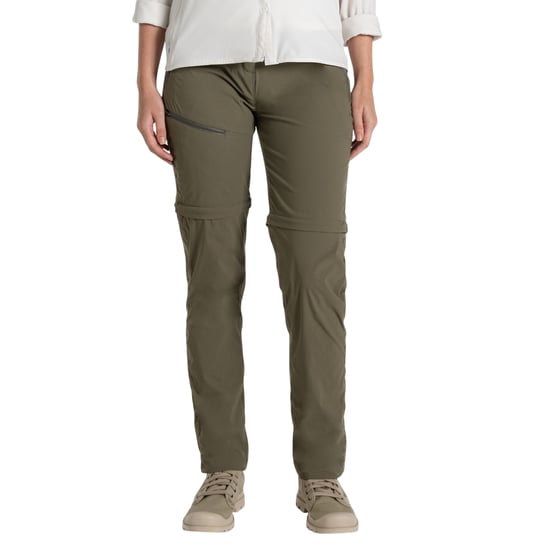 Craghoppers Dames/Dames Pro III Nosilife Convertible Broek (Wilde olijf) - Image 1