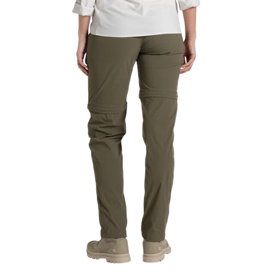 Craghoppers Dames/Dames Pro III Nosilife Convertible Broek (Wilde olijf) - Image 3