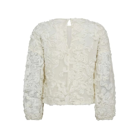 Co'Couture Tessycc flower blouse off white - Image 4