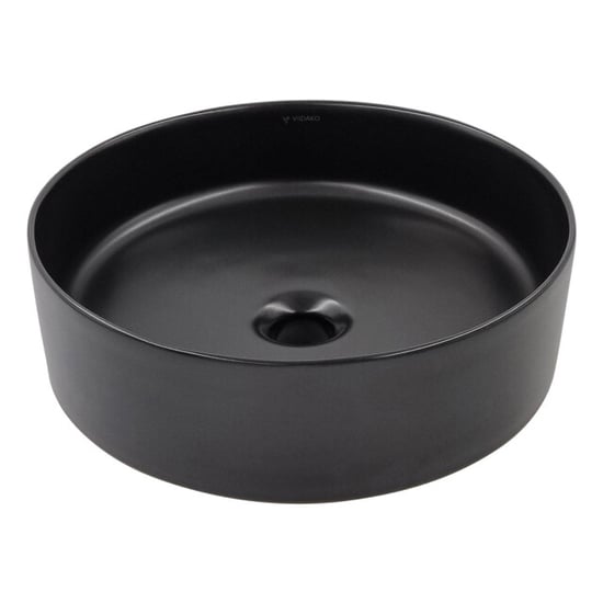 Vtw Living waskom rond mat keramiek opbouwwaskom 40 cm - Image 1