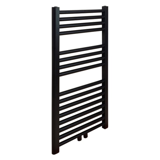Vtw Living handdoekradiator badkamer met aansluit set en thermostaat 800 - Image 3