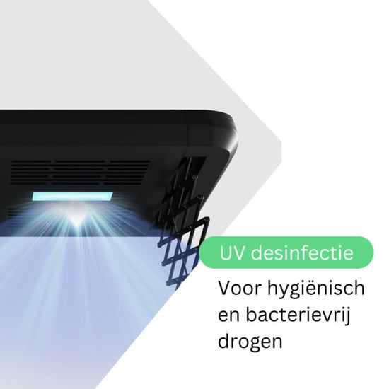 Wasophoogte Plafonddroogrek topdry pro zwart - Image 2