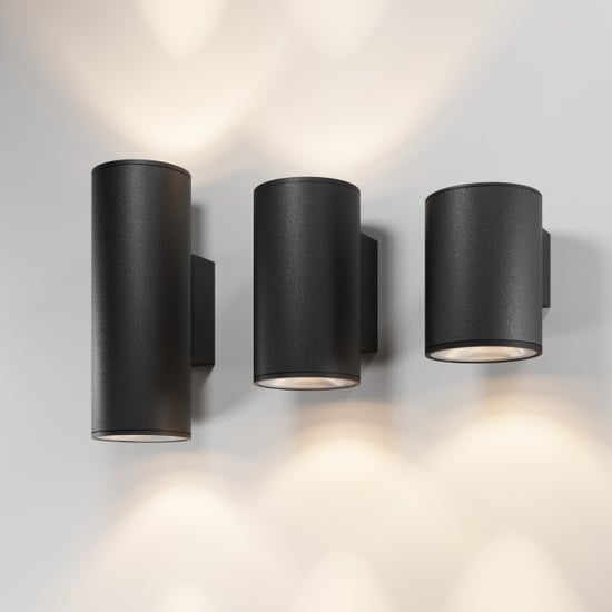 Maytoni Outdoor wandlamp shim grafiet - Image 2