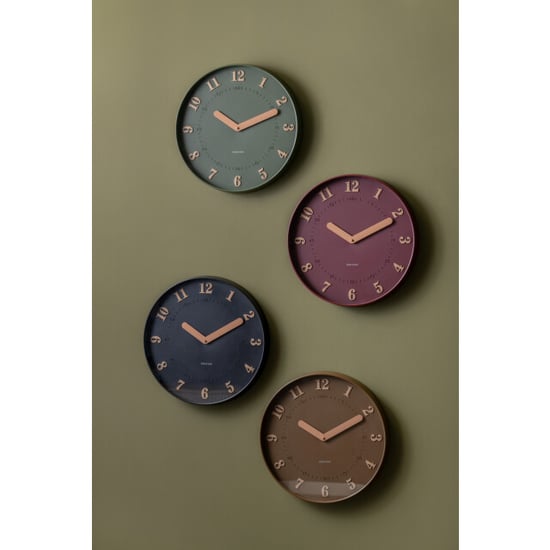 Karlsson wandklok amena mocha brown- Ø40cm - Image 2