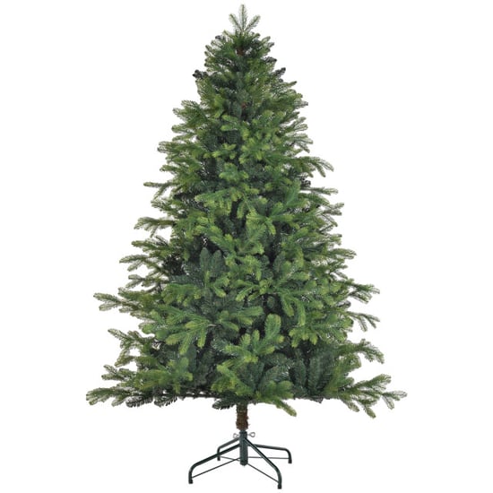 Homcom Kunstkerstboom met stevige metalen voet 183 cm - - Image 1
