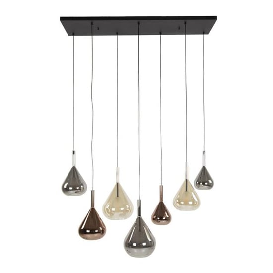 Hoyz hanglamp 4+3 wings mix glass - - Image 5