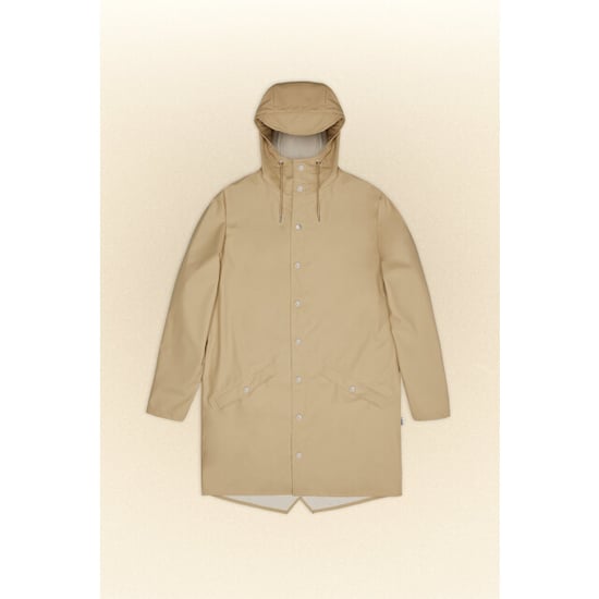 Rains Long jacket sand 556140 - Image 2