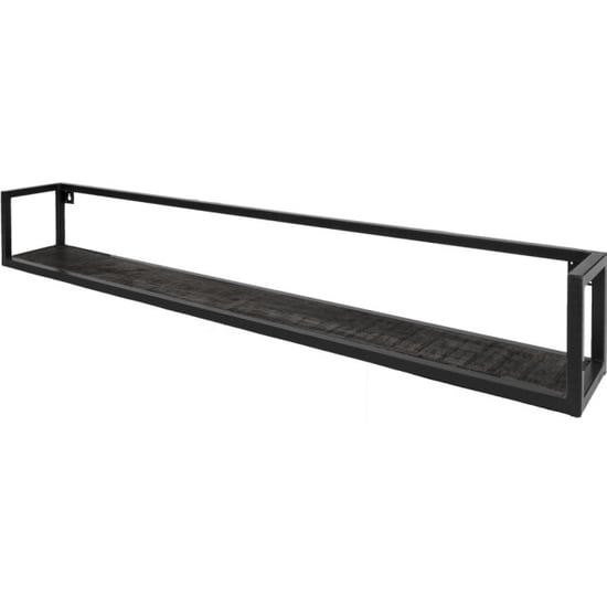 Home67 Wandplank vintage mangohout 140 cm - Image 1