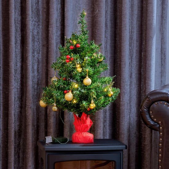 Homcom Mini kerstboom kerstversiering kerstversiering, incl. kerstballen en - Image 6