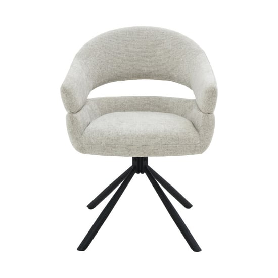 Livingfurn eetkamerstoel linn toffee set van 2 62x58x85cm - Image 5