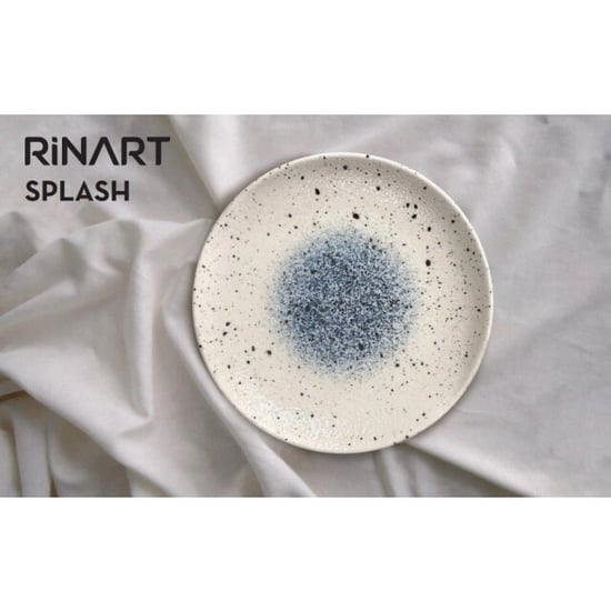 Rinart Dinerbord splash porselein 25 cm set van 6 - Image 2