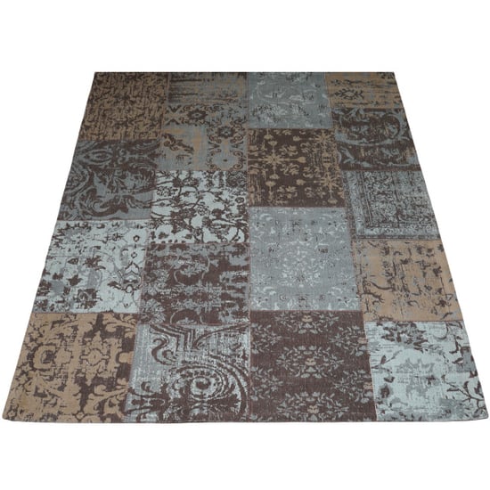 Veer Carpets Karpet vc patchwork sea blue 160 x 240 cm - Image 1
