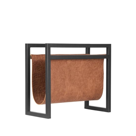 Label51 Wanddecoratie magazinehouder cognac leder - Image 1