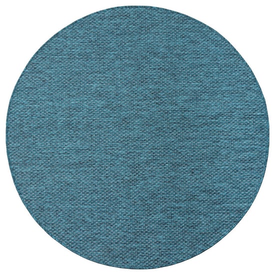 Muratap Uni binnen en buiten rond vloerkleed solid outdoor laagpolig tapijt 200 cm rond - Image 2