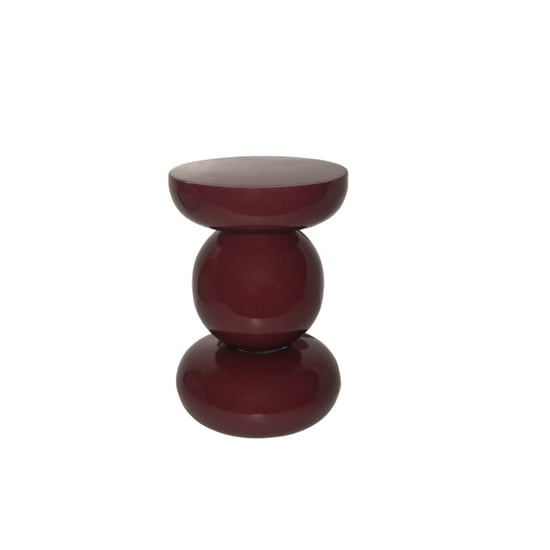 Brix bijzettafel dex maroon 33x33x50cm - Image 6