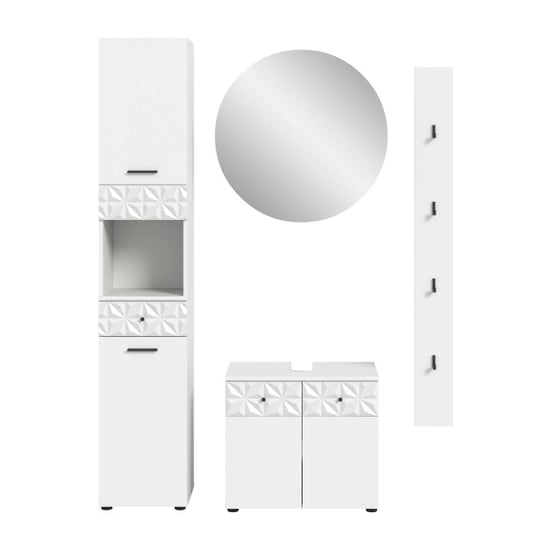 Furnilux Prisma badkamercombinatie nb hoogglans mdf tz - Image 2