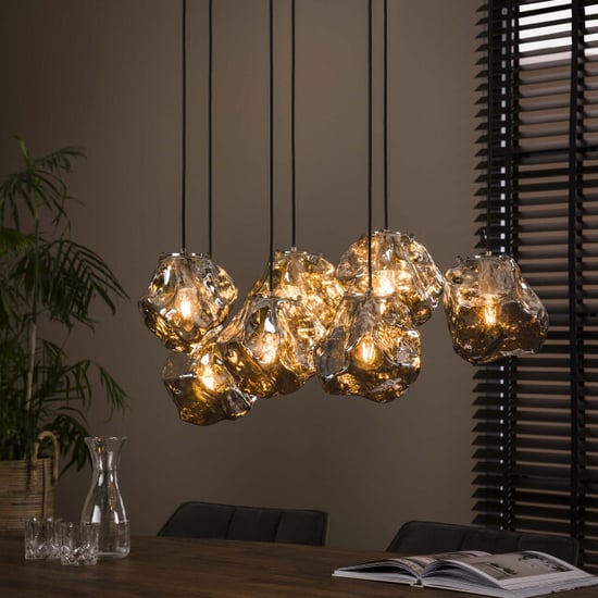 Hoyz Hoyz hanglamp rock 7 lampen rotsvorm industrieel - Image 1