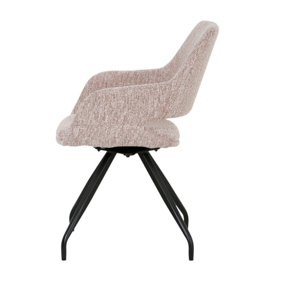 Livingfurn eetkamerstoel capp blossom lodge set van 2 61x61x88cm - Image 4