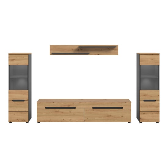Furnilux Canu woonkamercombinatie inclusief verlichting staand-hangend artisan nb - Image 3