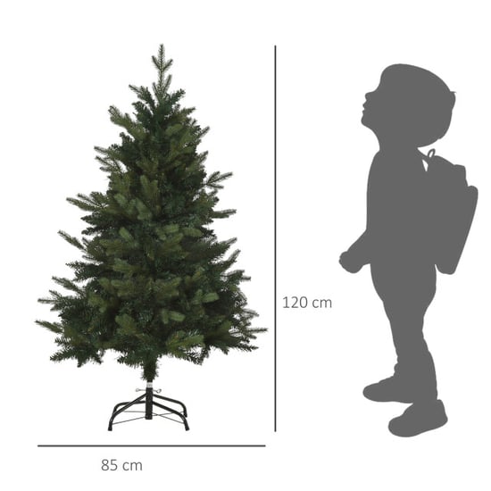 Homcom Kerstboom 120 cm met standaard Ø85 x 120 cm - Image 4