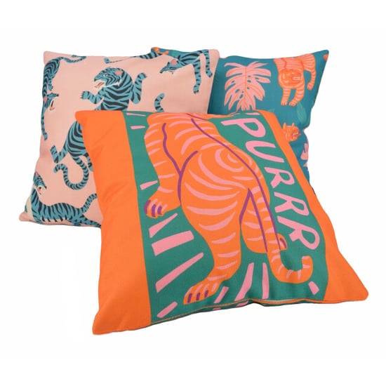 Gek op kussens! Multi tiger | 45 x 45 cm | kussenhoes | katoen/linnen - Image 2