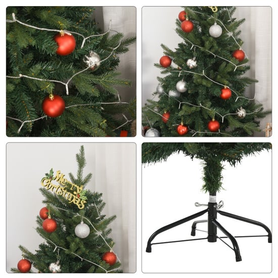 Homcom Kerstboom 120 cm met standaard Ø85 x 120 cm - Image 6