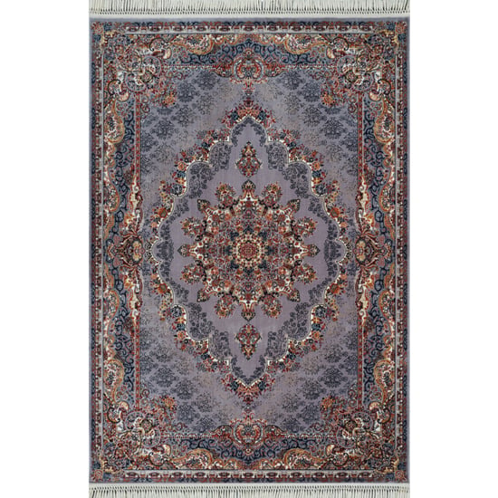 Muratap Isfahan oosters vloerkleed nain laagpolig klassiek vintage tapijt / multi- 250x350 cm - Image 3
