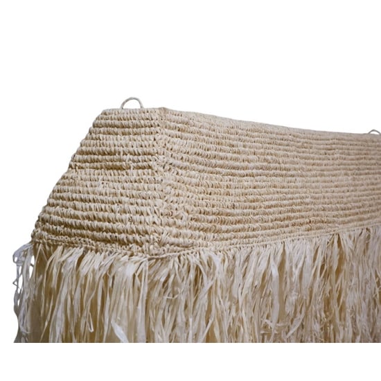 Furnilux Furni-handgemaakte hanglamp van sisal en rafia – langit 410 natuurlijke boho - Image 2