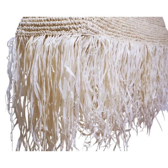 Furnilux Furni-handgemaakte hanglamp van sisal en rafia – langit 410 natuurlijke boho - Image 4