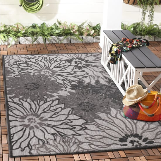 Muratap Binnen en buiten vloerkleed floral outdoor laagpolig tapijt 140x200 cm - Image 5