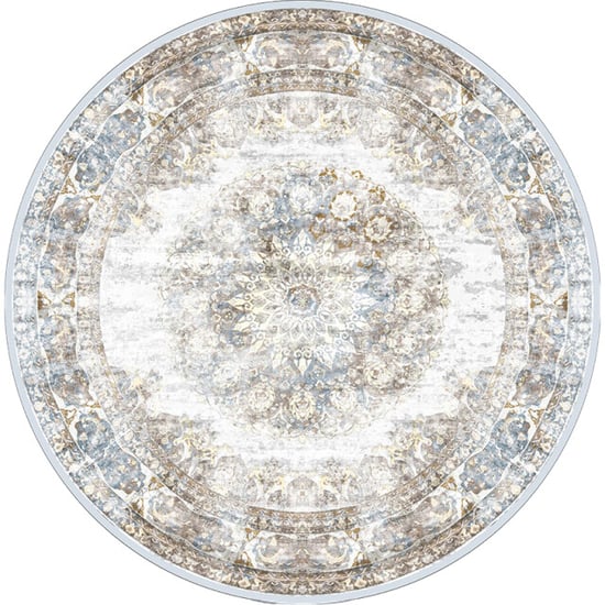 Veer Carpets Vloerkleed viola taupe rond ø200 cm - Image 1