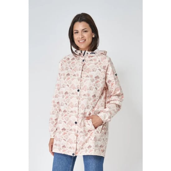 Batela Koraal print dames regenjas wadden - - Image 4