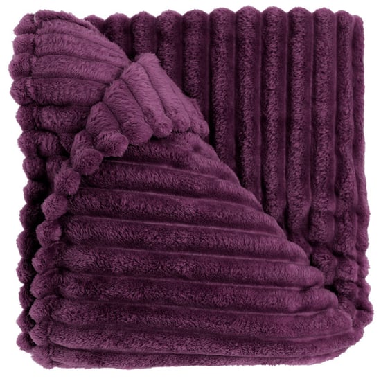 Unique Living plaid lex 150x200cm dark purple - Image 1