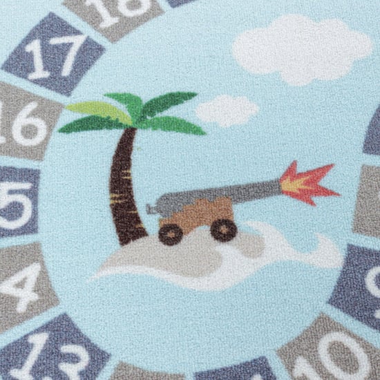 Muratap Play vloerkleed kinderkamer numbers laagpolig 140x200 cm - Image 3