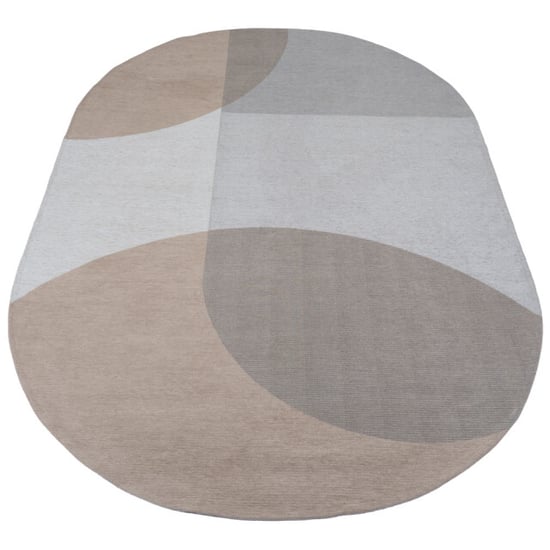 Veer Carpets Vloerkleed eli beige ovaal 160 x 230 cm - Image 1