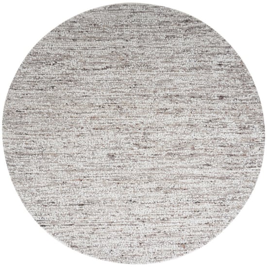 Veer Carpets Vloerkleed mica naturel/brown rond ø200 cm - Image 1