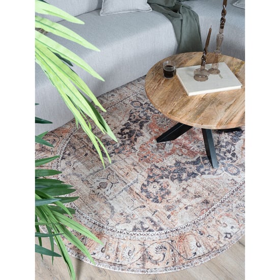 Veer Carpets Vloerkleed mahal beige 00 ovaal 160 x 230 cm - Image 2