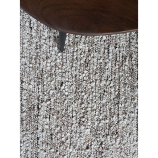 Veer Carpets Vloerkleed mica naturel/brown rond ø200 cm - Image 2