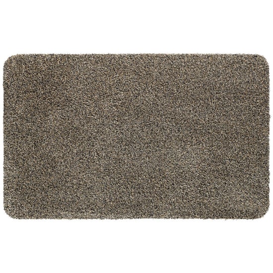 Veer Carpets Wasbare deurmat aqua stop 60 × 100 cm granite - Image 1
