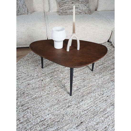 Veer Carpets Vloerkleed mica naturel/brown rond ø200 cm - Image 4