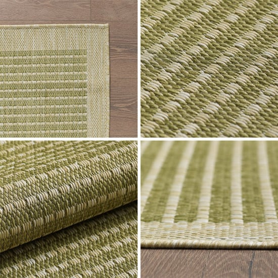 Muratap Solid binnen en buiten rond vloerkleed indoor & outdoor laagpolig effen - 200 cm rond - Image 2