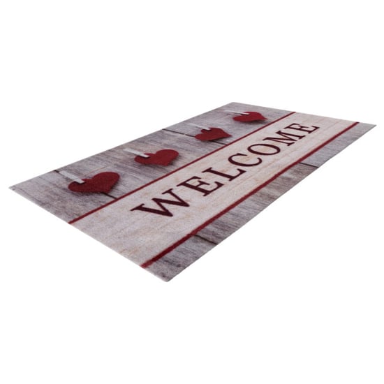 Muratap Wasbare deurmat binnen – welcome – anti-slip & absorberend, voor hal of entree - - Image 4