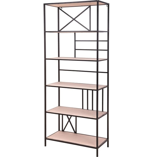 4livingz Wandrek napoli recht stevig industrieel wandrek 173x74x70 cm - Image 1