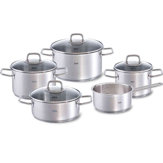 Fissler Viseo kookpannenset 5 delig rvs met glazen deksels - Image 3