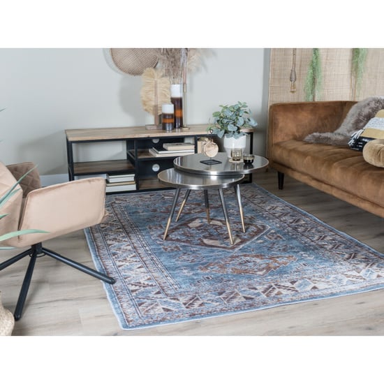 Veer Carpets Vloerkleed laria blue 3 200 x 290 cm - Image 2